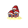 Shiny Dugtrio (Christmas)